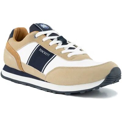 HACKETT Herren Sneaker beige Glattleder 44 (9,5) HACKETT Herren Sneaker beige Glattleder 44 (9,5)
