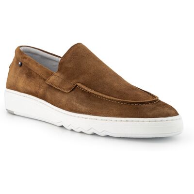 Floris van Bommel Herren Schuhe braun, cognac Nubuk-/Veloursleder 44 (9,5) Floris van Bommel Herren Schuhe braun, cognac Nubuk-/Veloursleder 44 (9,5)