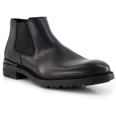LLOYD Herren Chelsea Boots schwarz Glattleder 44,5 (10) LLOYD Herren Chelsea Boots schwarz Glattleder 44,5 (10)