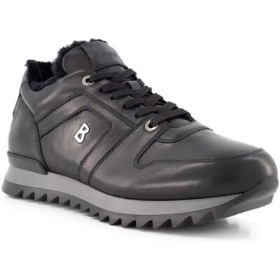 BOGNER Herren Sneaker schwarz Glattleder 45 (10,5) BOGNER Herren Sneaker schwarz Glattleder 45 (10,5)