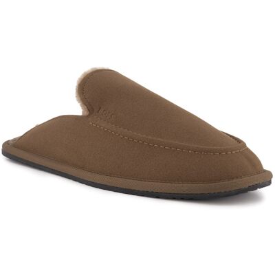 BOSS Black Herren Pantoffeln braun Textil & Canvas 45 (10,5) BOSS Black Herren Pantoffeln braun Textil & Canvas 45 (10,5)