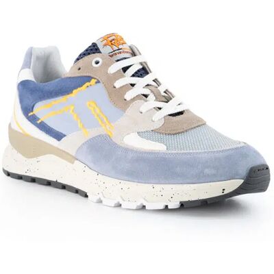 Floris van Bommel Herren Sneaker blau Nubuk-/Veloursleder 43 (9) Floris van Bommel Herren Sneaker blau Nubuk-/Veloursleder 43 (9)