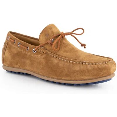 Floris van Bommel Herren Bootsschuhe braun Nubuk-/Veloursleder 46 (11) Floris van Bommel Herren Bootsschuhe braun Nubuk-/Veloursleder 46 (11)