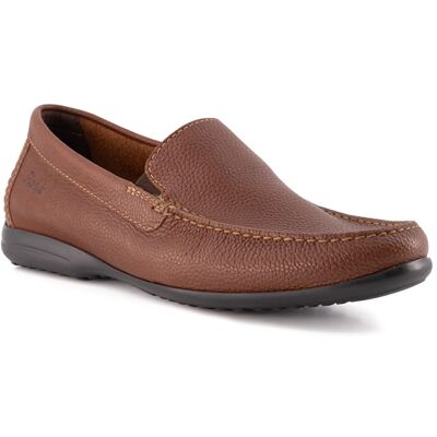 Sioux Herren Mokassins braun, cognac Glattleder 45 (10,5) Sioux Herren Mokassins braun, cognac Glattleder 45 (10,5)