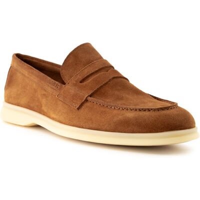 AIGNER Herren Loafer braun Nubuk-/Veloursleder 44 (9,5) AIGNER Herren Loafer braun Nubuk-/Veloursleder 44 (9,5)