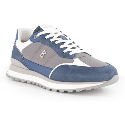 BOGNER Herren Sneaker blau Glattleder 43 (9) BOGNER Herren Sneaker blau Glattleder 43 (9)
