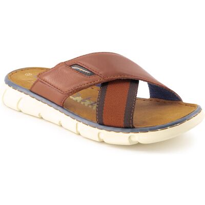 bugatti Herren Pantoletten braun Nubuk-/Veloursleder 42 (8) bugatti Herren Pantoletten braun Nubuk-/Veloursleder 42 (8)