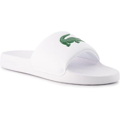 LACOSTE Herren Pantoletten weiß Synthetik 44,5 (10) LACOSTE Herren Pantoletten weiß Synthetik 44,5 (10)