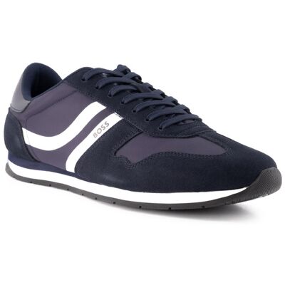 BOSS Orange Herren Sneaker blau Glattleder 41 (7,5) BOSS Orange Herren Sneaker blau Glattleder 41 (7,5)