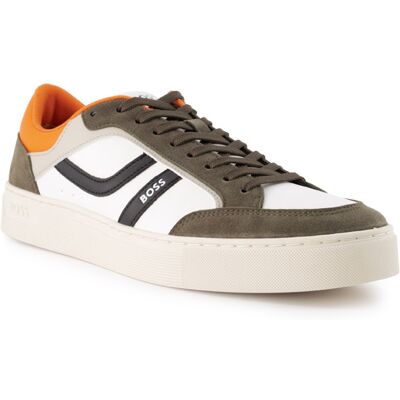 BOSS Orange Herren Sneaker grün Glattleder 45 (10,5) BOSS Orange Herren Sneaker grün Glattleder 45 (10,5)