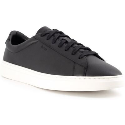 BOSS Black Herren Sneaker schwarz Glattleder 42 (8) BOSS Black Herren Sneaker schwarz Glattleder 42 (8)