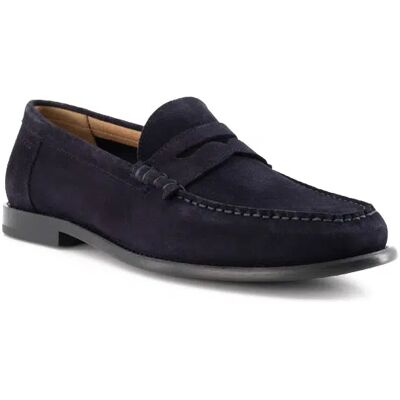 BOSS Black Herren Loafer blau Nubuk-/Veloursleder 41 (7,5) BOSS Black Herren Loafer blau Nubuk-/Veloursleder 41 (7,5)