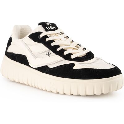 LLOYD Herren Sneaker schwarz Nubuk-/Veloursleder gemustert 41 (7,5) LLOYD Herren Sneaker schwarz Nubuk-/Veloursleder gemustert 41 (7,5)
