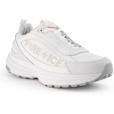 FIRE + ICE Herren Sneaker weiß Glattleder 44 (9,5) FIRE + ICE Herren Sneaker weiß Glattleder 44 (9,5)