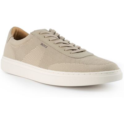 BOSS Black Herren Sneaker beige Textil & Canvas 44 (9,5) BOSS Black Herren Sneaker beige Textil & Canvas 44 (9,5)