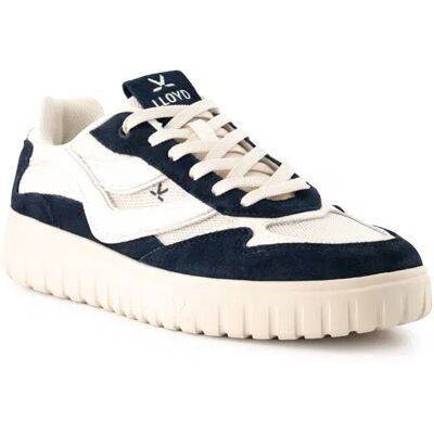 LLOYD Herren Sneaker blau Nubuk-/Veloursleder gemustert 40 (6,5) LLOYD Herren Sneaker blau Nubuk-/Veloursleder gemustert 40 (6,5)