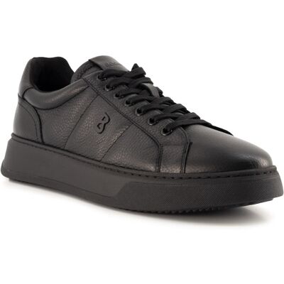 BOGNER Herren Sneaker schwarz Glattleder 46 (11) BOGNER Herren Sneaker schwarz Glattleder 46 (11)