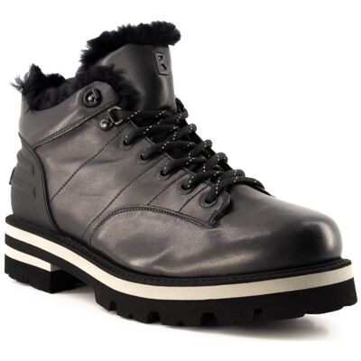 BOGNER Herren Schnürschuhe schwarz Glattleder 44 (9,5) BOGNER Herren Schnürschuhe schwarz Glattleder 44 (9,5)