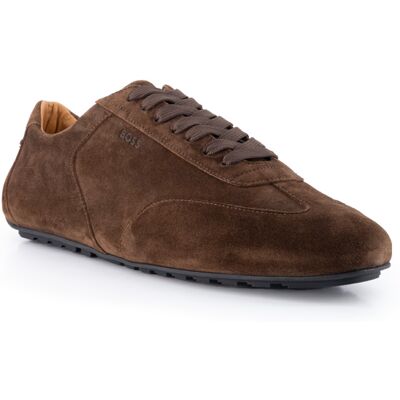 BOSS Black Herren Sneaker braun Nubuk-/Veloursleder 46 (11) BOSS Black Herren Sneaker braun Nubuk-/Veloursleder 46 (11)
