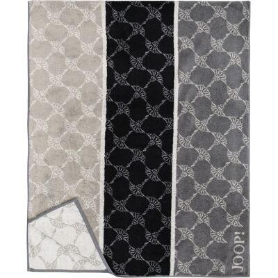 JOOP! Saunatuch Cornflower Schwarz 80x200cm JOOP! Saunatuch Cornflower Schwarz 80x200cm