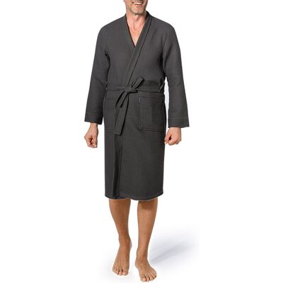 Morgenstern Herren Bademantel grau unifarben XL Morgenstern Herren Bademantel grau unifarben XL