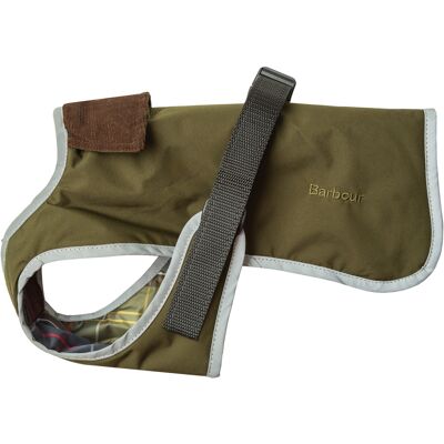 Barbour Herren Hundemantel grün Mikrofaser unifarben XS Barbour Herren Hundemantel grün Mikrofaser unifarben XS