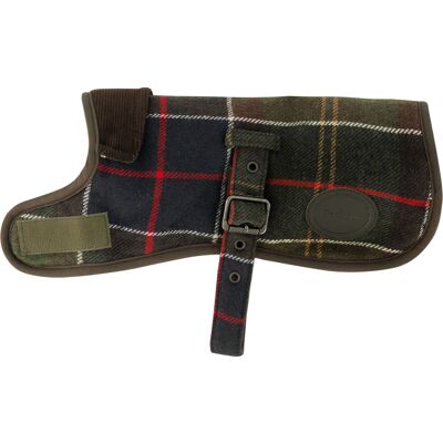 Barbour Herren Hundemantel grün Wool kariert L Barbour Herren Hundemantel grün Wool kariert L