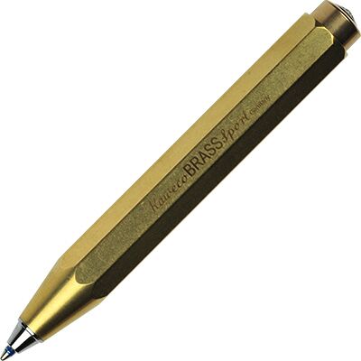 Kaweco Herren Kugelschreiber braun Brass ONESIZE Kaweco Herren Kugelschreiber braun Brass ONESIZE