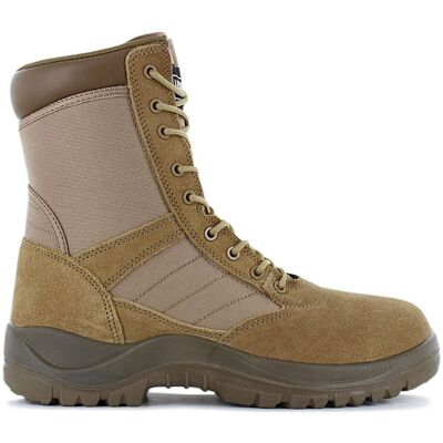 MAGNUM Centurion 8.0 SZ Sidezip - Herren Tactical Boots Einsatz Stiefel Braun M801385-087 Braun 48 MAGNUM Centurion 8.0 SZ Sidezip - Herren Tactical Boots Einsatz Stiefel Braun M801385-087 Braun 48