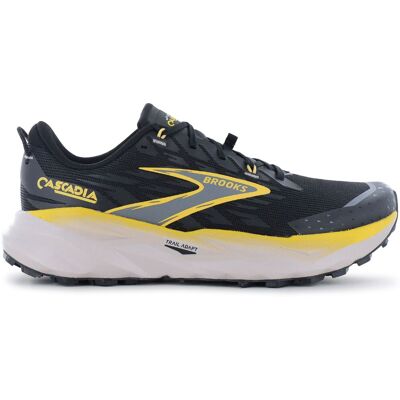BROOKS Cascadia 19 - Herren Trail-Running Laufschuhe Schwarz 1104571D-017 Schwarz 44.5 BROOKS Cascadia 19 - Herren Trail-Running Laufschuhe Schwarz 1104571D-017 Schwarz 44.5