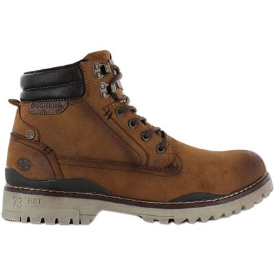 DOCKERS by Gerli Boots - Herren Winter Stiefel Gefüttert Cognac-Braun 47LY101-620470 Braun 43 DOCKERS by Gerli Boots - Herren Winter Stiefel Gefüttert Cognac-Braun 47LY101-620470 Braun 43
