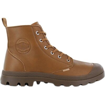 PALLADIUM Pampa HI ZIP LTH ESS - Herren Stiefel Leder Braun 76888-252-M Braun 43 PALLADIUM Pampa HI ZIP LTH ESS - Herren Stiefel Leder Braun 76888-252-M Braun 43