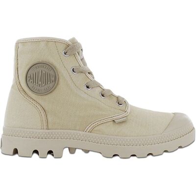 PALLADIUM Pampa Hi (W) - Damen Stiefel Canvas Beige 92352-238-M Beige 38 PALLADIUM Pampa Hi (W) - Damen Stiefel Canvas Beige 92352-238-M Beige 38