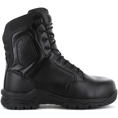 MAGNUM Strike Force 8.0 Leather S3 - Herren Sicherheitsstiefel Sicherheitsschuhe Schwarz M801551-021 Schwarz 45 MAGNUM Strike Force 8.0 Leather S3 - Herren Sicherheitsstiefel Sicherheitsschuhe Schwarz M801551-021 Schwarz 45