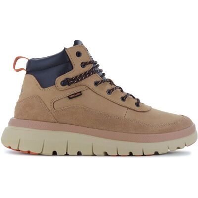 PALLADIUM Pallaflex Cuff M - Herren Sneakers Freizeit Schuhe Leder Braun 09509-254-M Braun 44.5 PALLADIUM Pallaflex Cuff M - Herren Sneakers Freizeit Schuhe Leder Braun 09509-254-M Braun 44.5