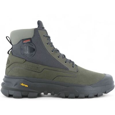 PALLADIUM Pallarider SC WP+ Waterproof - Herren Stiefel Boots Schuhe Grün 09541-309-M Grün 42.5 PALLADIUM Pallarider SC WP+ Waterproof - Herren Stiefel Boots Schuhe Grün 09541-309-M Grün 42.5