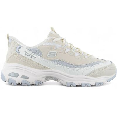 Skechers D Lites - Smooth Nostalgia - Damen Slip-Ins Schuhe Sneakers Beige 150537-NTGY Beige 38.5 Skechers D Lites - Smooth Nostalgia - Damen Slip-Ins Schuhe Sneakers Beige 150537-NTGY Beige 38.5