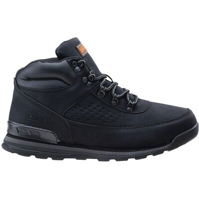 MAGNUM Cedari Mid - Herren Stiefel Freizeit Arbeits Schuhe Schwarz 18972-BLACK Schwarz 41 MAGNUM Cedari Mid - Herren Stiefel Freizeit Arbeits Schuhe Schwarz 18972-BLACK Schwarz 41