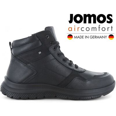 JOMOS Confidence Boots - Herren Winter Stiefel mit Lammfell Gefüttert - Leder Schwarz 330501-289-000 Schwarz 47 JOMOS Confidence Boots - Herren Winter Stiefel mit Lammfell Gefüttert - Leder Schwarz 330501-289-000 Schwarz 47