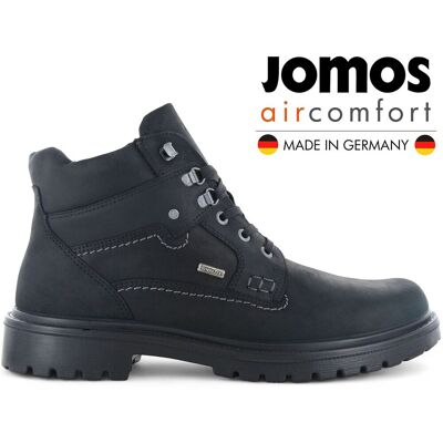 JOMOS Alpina Boots - Herren Stiefel Schuhe - Leder Schwarz 456801-43-000 Schwarz 48 JOMOS Alpina Boots - Herren Stiefel Schuhe - Leder Schwarz 456801-43-000 Schwarz 48