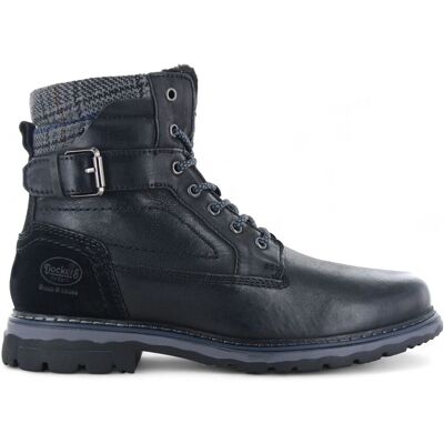 DOCKERS by Gerli Boots - Herren Winter Stiefel Gefüttert Leder Schwarz 51GL102-140100 Schwarz 43 DOCKERS by Gerli Boots - Herren Winter Stiefel Gefüttert Leder Schwarz 51GL102-140100 Schwarz 43