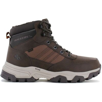 DOCKERS by Gerli Boots - Herren Winter Stiefel gefüttert Schuhe Braun 53HE102-657320 Braun 44 DOCKERS by Gerli Boots - Herren Winter Stiefel gefüttert Schuhe Braun 53HE102-657320 Braun 44