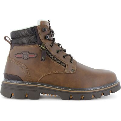DOCKERS by Gerli Boots - Herren Winter Schuhe Stiefel Gefüttert Braun 53HX103-650470 Braun 44 DOCKERS by Gerli Boots - Herren Winter Schuhe Stiefel Gefüttert Braun 53HX103-650470 Braun 44