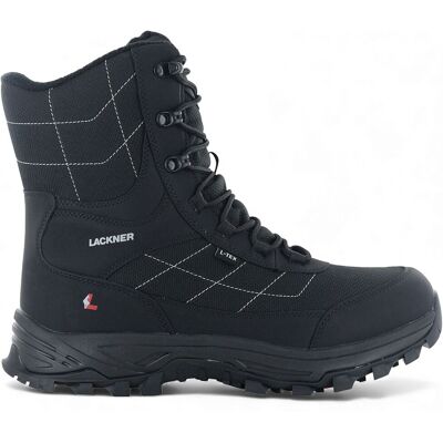Lackner Kitzbühel Icegrip Boots - Herren Winter Stiefel Schwarz 7378X Schwarz 45 Lackner Kitzbühel Icegrip Boots - Herren Winter Stiefel Schwarz 7378X Schwarz 45