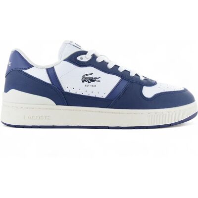 LACOSTE T-Clip Set 224 - Herren Sneakers Schuhe Leder Weiß-Blau 748SMA0042042 Blau 44.5 LACOSTE T-Clip Set 224 - Herren Sneakers Schuhe Leder Weiß-Blau 748SMA0042042 Blau 44.5
