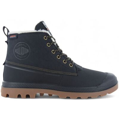 PALLADIUM Pampa Duck WL WP+ Waterproof - Herren Winter Stiefel Boots Schuhe Gefüttert 79547-008-M Schwarz 43 PALLADIUM Pampa Duck WL WP+ Waterproof - Herren Winter Stiefel Boots Schuhe Gefüttert 79547-008-M Schwarz 43