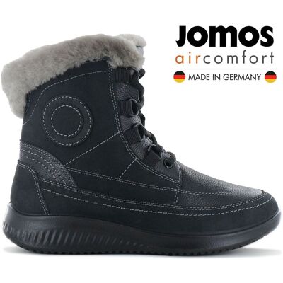 JOMOS Allegra 857513 - Damen Winter Stiefel mit Lammfell Gefüttert in Leder Schwarz Schwarz 41 JOMOS Allegra 857513 - Damen Winter Stiefel mit Lammfell Gefüttert in Leder Schwarz Schwarz 41