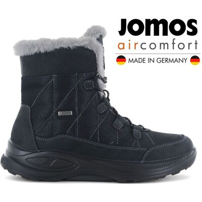 JOMOS Jomotion Boots - Damen Winter Stiefel Schuhe Gefüttert Schwarz 860999-566-000 Schwarz 38 JOMOS Jomotion Boots - Damen Winter Stiefel Schuhe Gefüttert Schwarz 860999-566-000 Schwarz 38