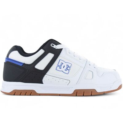 DC Shoes Stag - Herren Sneakers Skater Skate Schuhe Leder Weiß DC01813-100 Weiß 45 DC Shoes Stag - Herren Sneakers Skater Skate Schuhe Leder Weiß DC01813-100 Weiß 45
