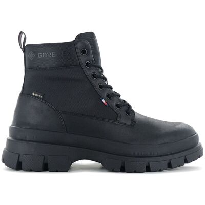 Tommy Hilfiger Chunky Leather Hybrid Boot GTX - GORE-TEX - Herren Stiefel Leder Schwarz FM0FM03800-BDS Schwarz 43 Tommy Hilfiger Chunky Leather Hybrid Boot GTX - GORE-TEX - Herren Stiefel Leder Schwarz FM0FM03800-BDS Schwarz 43
